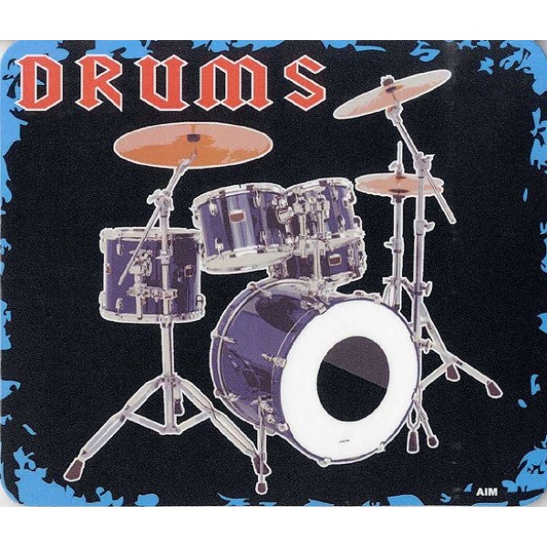 Mouse Pad - Drum Set  Design